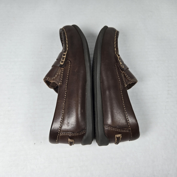 Florsheim Brown Jasper Driver Jr Dress Loafer Moccasin Size 10.5 M Toddler Boy - Picture 6 of 8